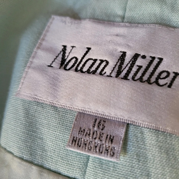 - Vintage Nolan Miller Oversized Beaded Blazer Jacket • Womens • Mint • Size 16 - Picture 6 of 7